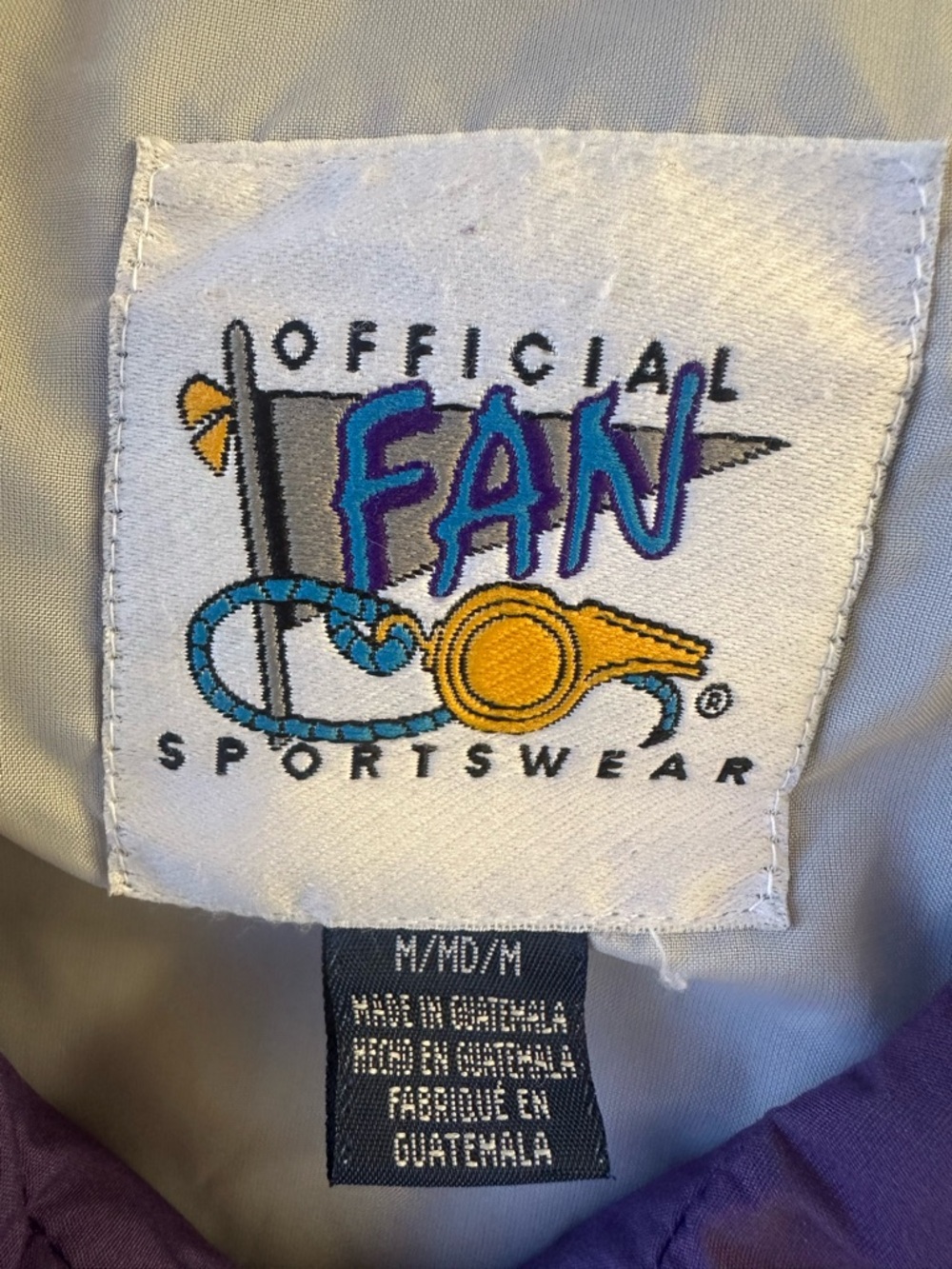 VINTAGE 90s Colorado Rockies Windbreaker - Unisex Size M - Picture 4 of 14
